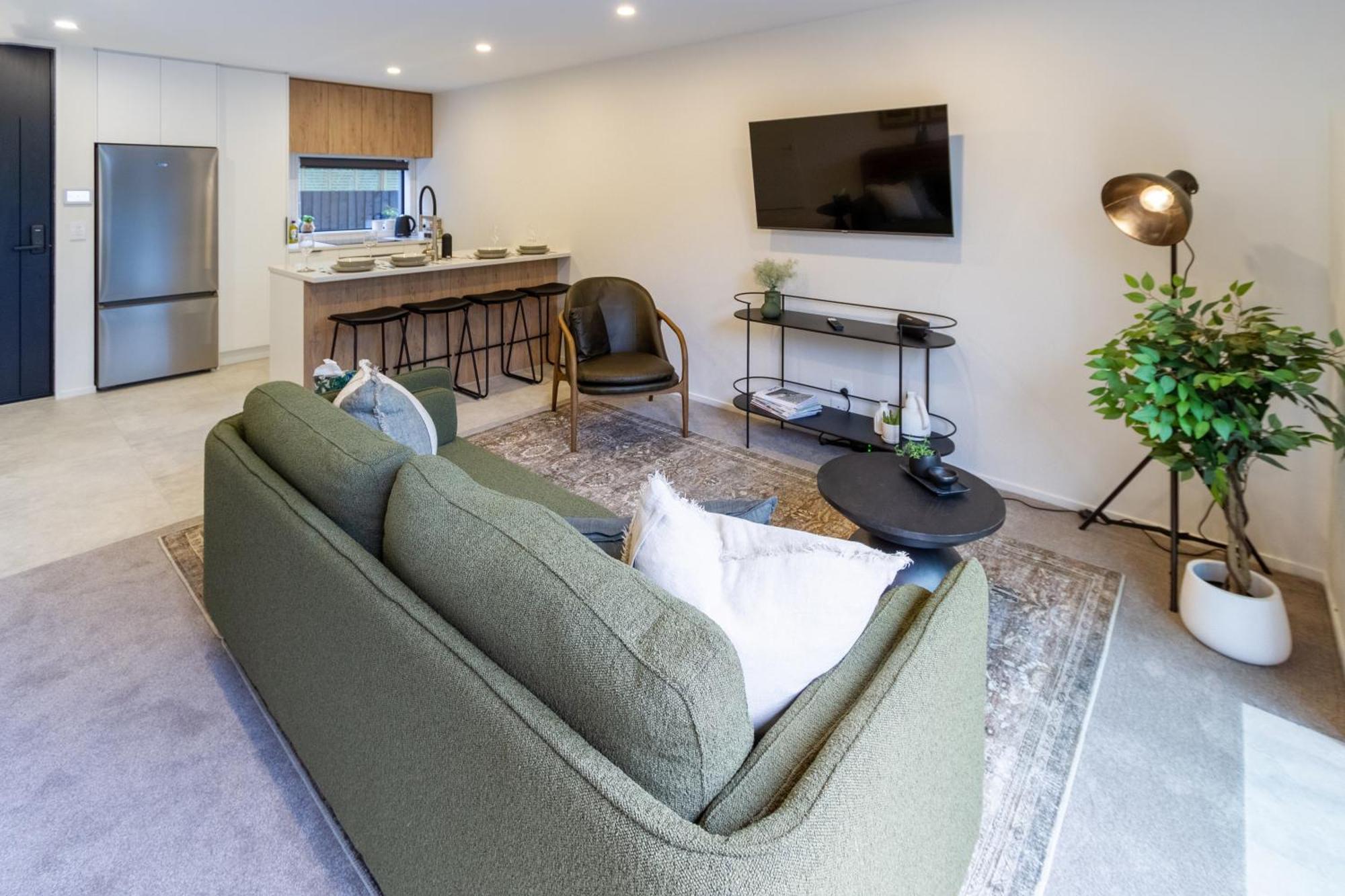 Merivale Gem: 2Br Townhouse Oasis Christchurch Dış mekan fotoğraf